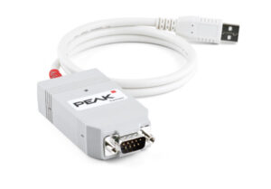 PCAN-USB Adaptor incl. Driver/Softw. Linux/Windows 10 (32/64Bit) / W11(64Bit)