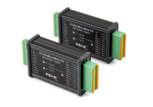 PCAN-MicroMod FD Base-Board Digital 1 LowSide Driver incl. MicroMod FD CPU / Aluminium Housing / Connectors