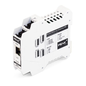 PCAN-Ethernet Gateway DR  - 2 x CAN to LAN Gateway in DIN rail plastic casing