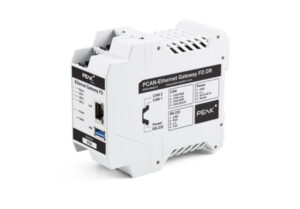 PCAN-Ethernet Gateway FD DR  - 2 x CAN FD  to LAN Gateway in DIN rail plastic casing