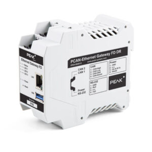 PCAN-Ethernet Gateway FD DR  - 2 x CAN FD  to LAN Gateway in DIN rail plastic casing