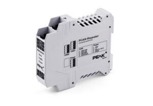 PCAN-Repeater DR in DIN rail plastic casing