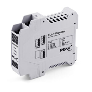 PCAN-Repeater DR in DIN rail plastic casing