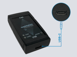 SYSTEC USB adapter for the connection of CAN networks [USB-CANmodul1 -C , iso, Rev. 5]